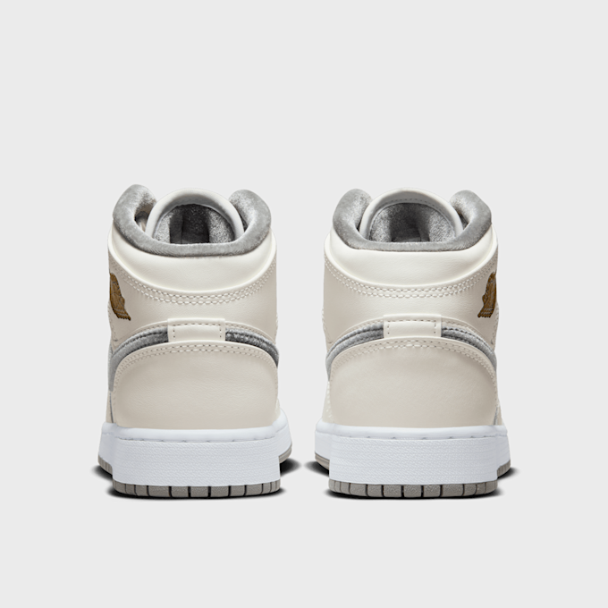 Jordan Air Jordan 1 Mid SE Soft (GS) blanco 23948 5