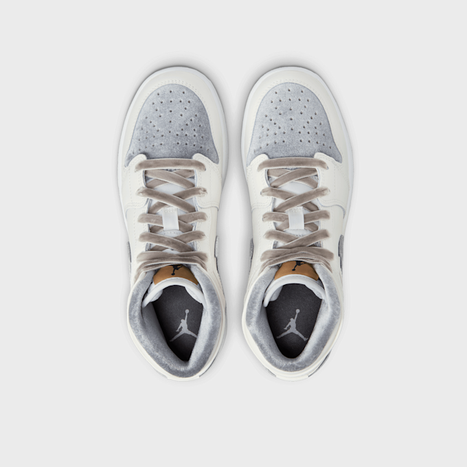 Jordan Air Jordan 1 Mid SE Soft (GS) blanco 23948 6