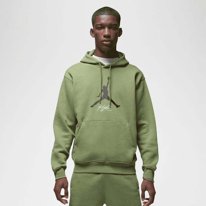 Jordan Essential Fleece Baseline Hoodie zelena 23963 1