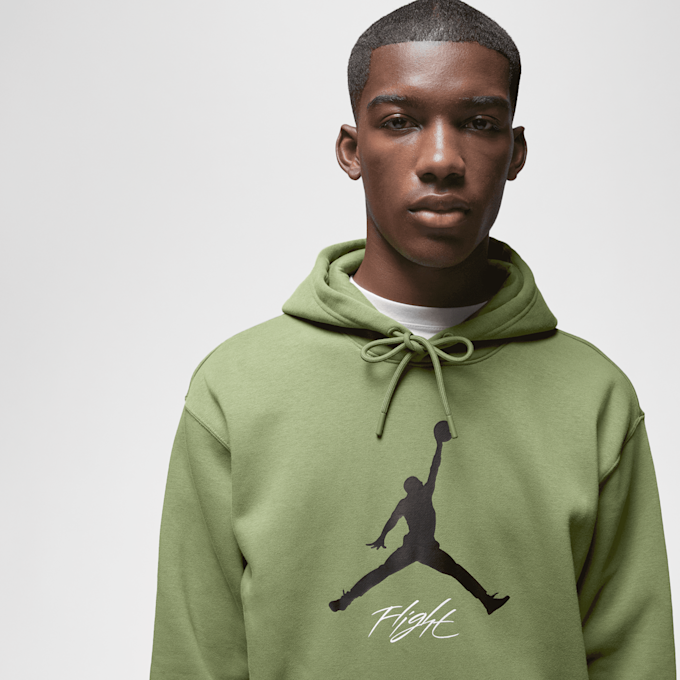 Jordan Essential Fleece Baseline Hoodie zelena 23963 3