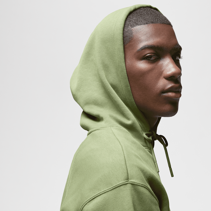 Jordan Essential Fleece Baseline Hoodie grün 23963 4