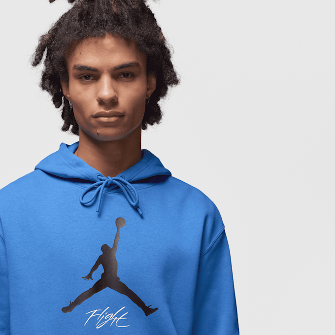 Jordan Essential Fleece Baseline Hoodie plava 23966 3