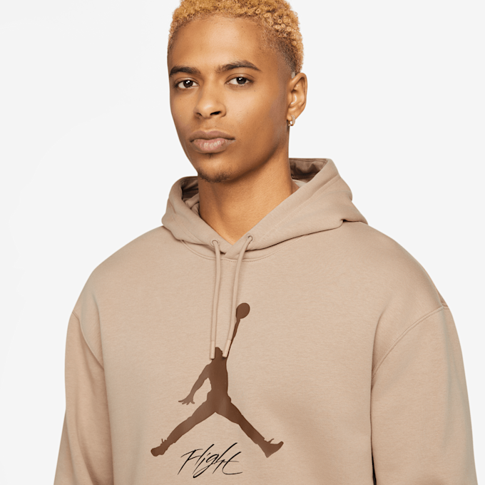 Jordan Felpa con cappuccio Essentials Fleece beige 23977 3