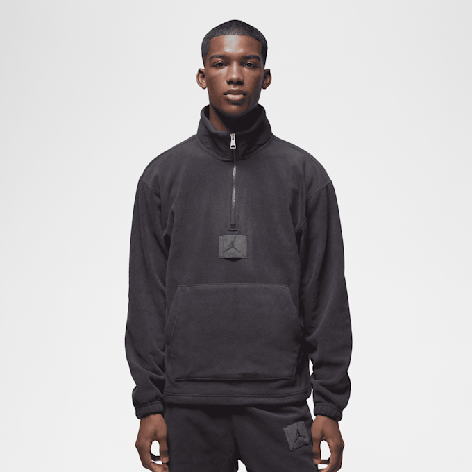 Jordan Essentials Statement Fleece Winter Half-Zip preto 23978 1
