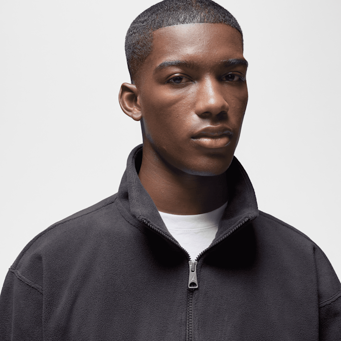 Jordan Essentials Statement Fleece Winter Half-Zip preto 23978 3