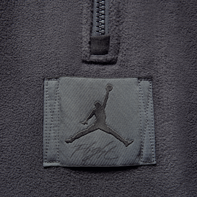 Jordan Essentials Statement Fleece Winter Half-Zip czarny 23978 5