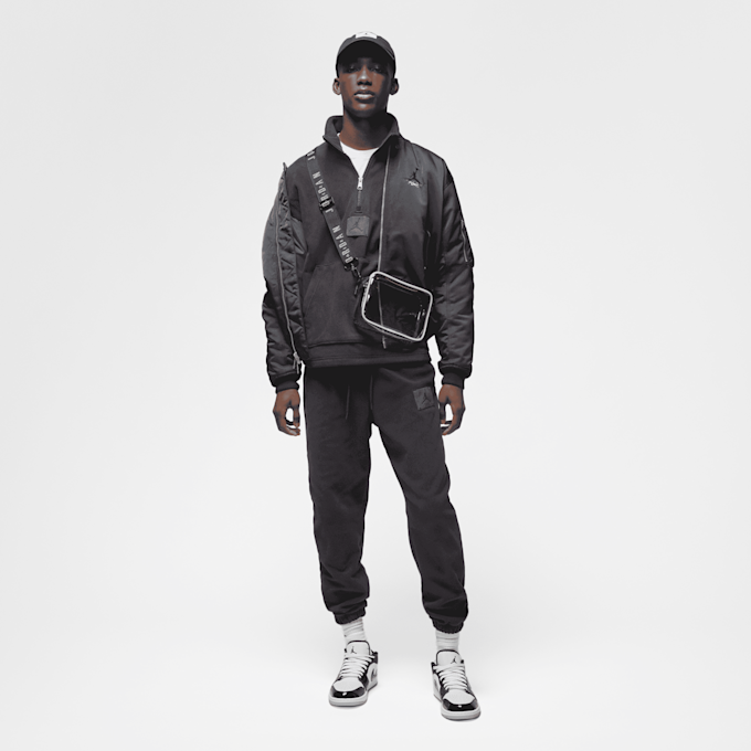 Jordan Essentials Statement Fleece Winter Half-Zip schwarz 23978 6