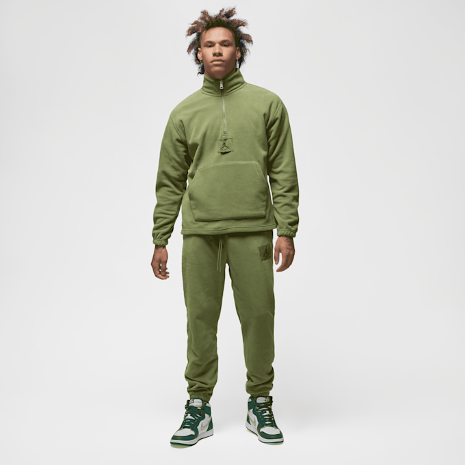 Jordan Essentials Winterized Fleece Half-Zip vert 23979 5