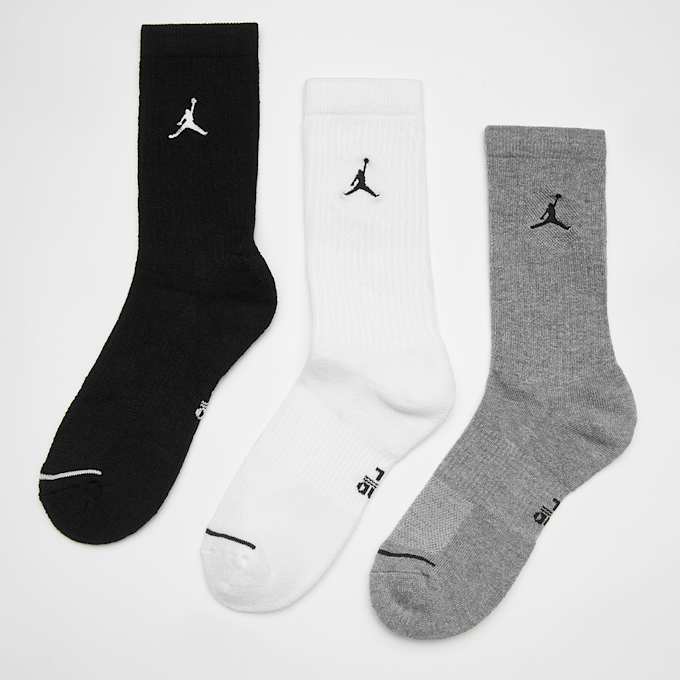 Jordan 3 PACK - Everyday Crew Socks multicolorido 24031 1