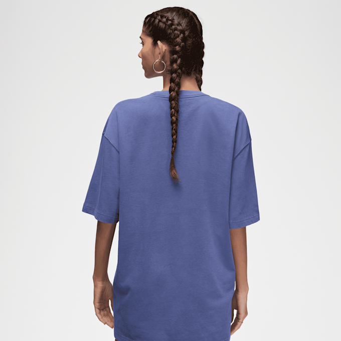 Nike   Oversized Short Sleeve Tee Heritage viola 24037 2