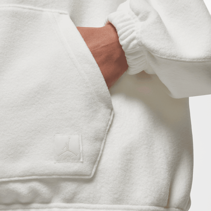 Jordan Flight Fleece Winterized Hoodie weiß 24047 4