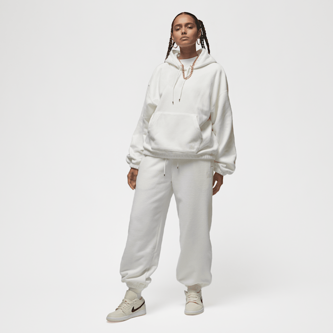 Jordan Flight Fleece Winterized Hoodie weiß 24047 5