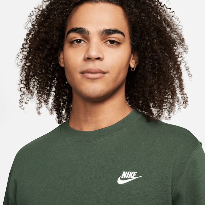 Nike Sportswear Club Fleece Crew grün 24073 3