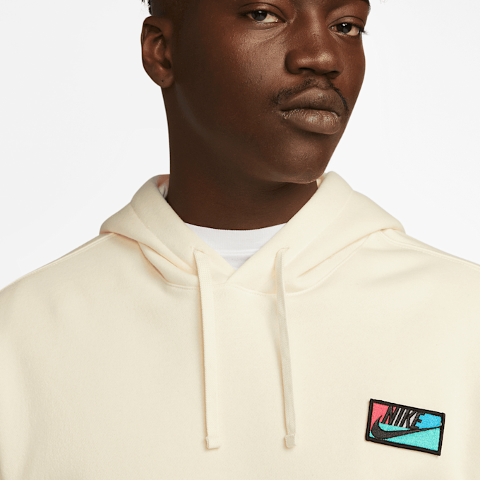Nike Club Fleece+ Brushed-Back Hoodie bež 24084 3