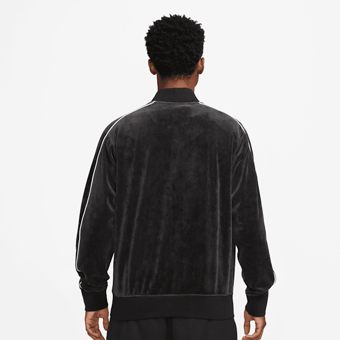 Nike   Sportswear Club Velour Jacket czarny 24087 2