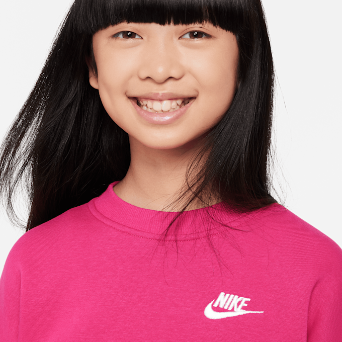 Nike Sportswear Club Fleece Oversized Crew rosa 24099 3