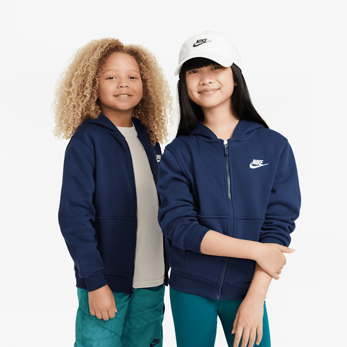 Nike Sportswear Club Fleece HD Fullzip Longsleeve LBR czarny 24119 1