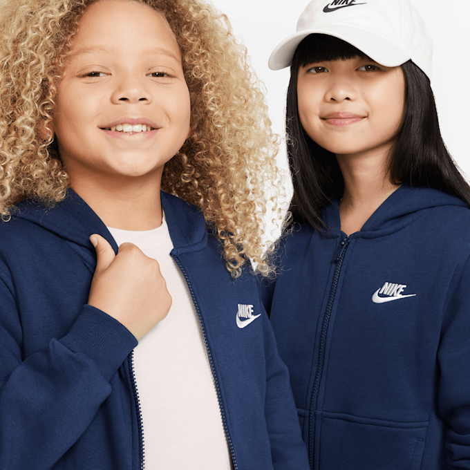 Nike Sportswear Club Fleece HD Fullzip Longsleeve LBR czarny 24119 3