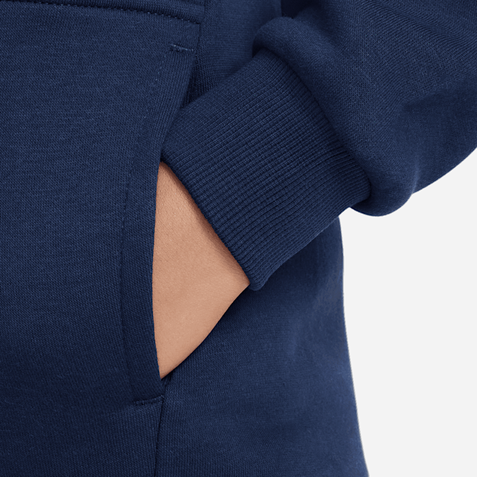 Nike   Sportswear Club Fleece HD Fullzip Longsleeve LBR schwarz 24119 4