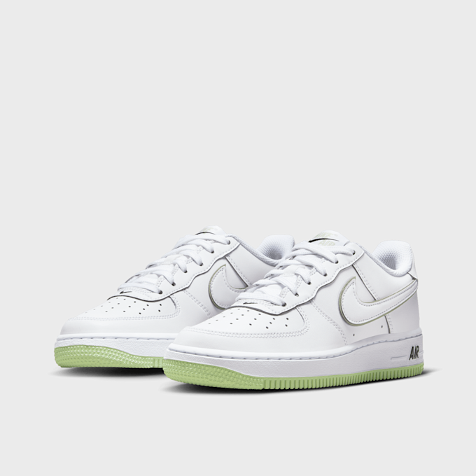 Nike Air Force 1 (GS) blanc 24144 4