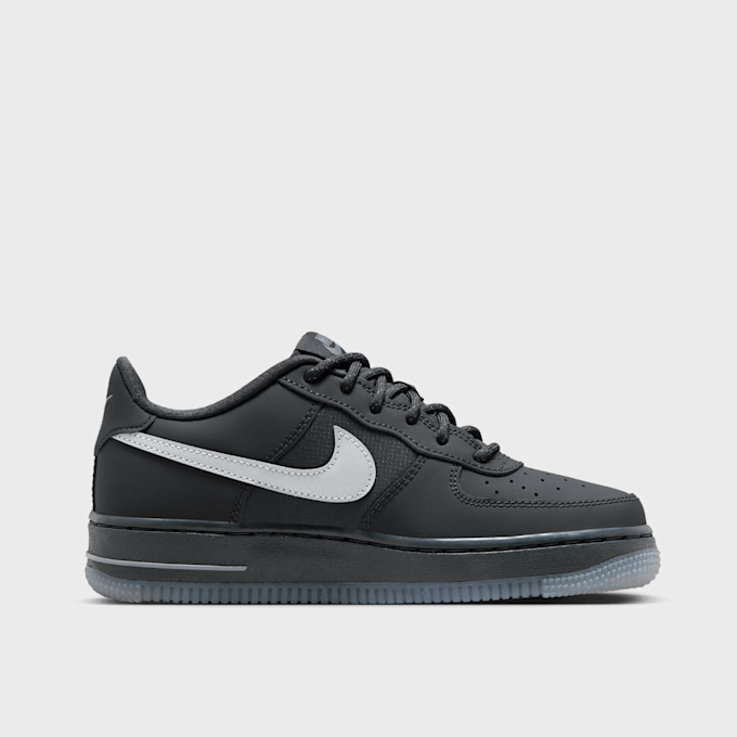 Nike Air Force 1 (GS) czarny 24151 2