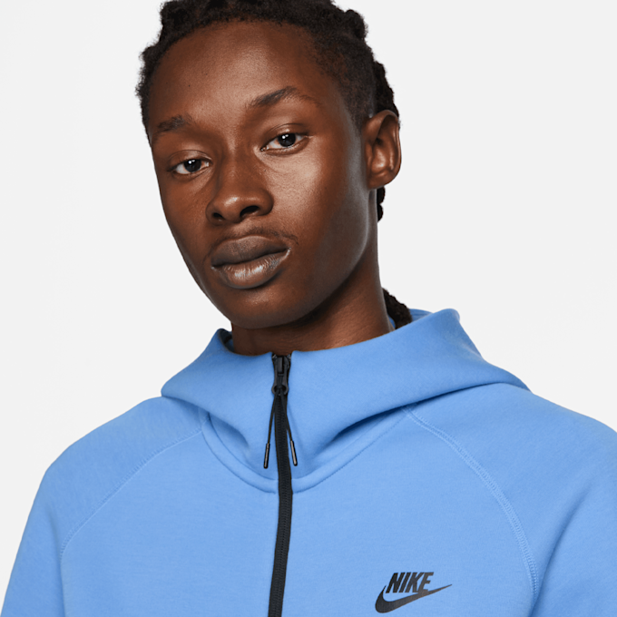 Nike Tech Fleece Full-Zip Windrunner Hoodie niebieski 24320 3
