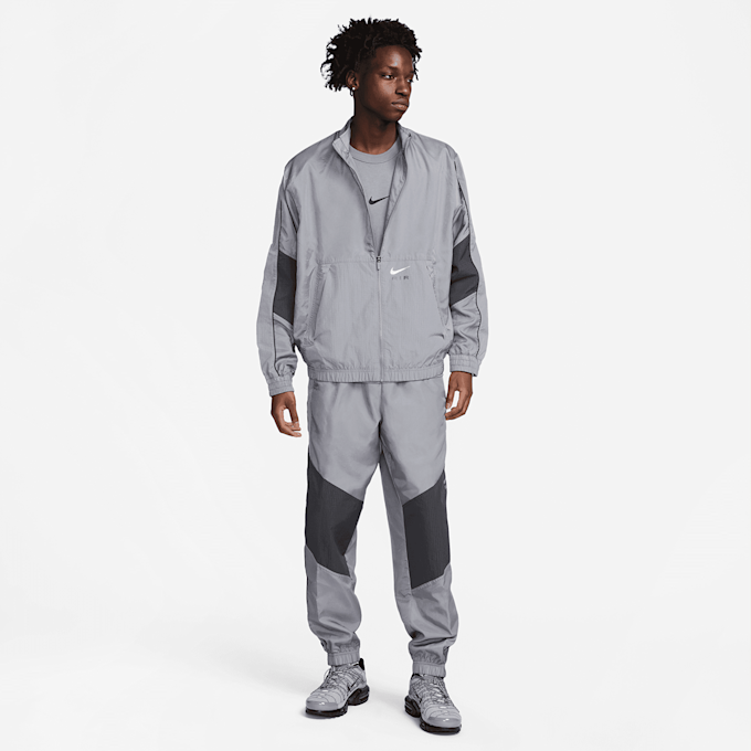 Nike Air Woven Track Jacket cinzento 24322 5