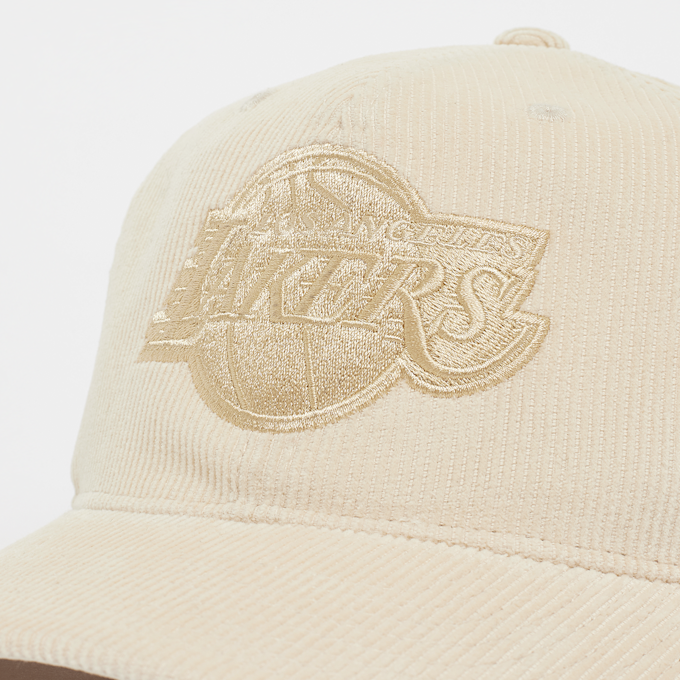 Mitchell & Ness 6 Panel High Crown Cord NBA Los Angeles Lakers beige 24366 4