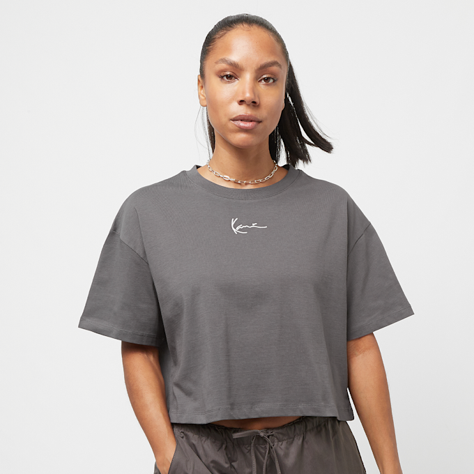 Karl Kani Small Signature Essential Crop Tee gris 24390 1