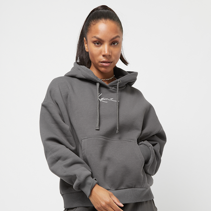 Karl Kani Small Signature Essential Oversized Hoodie gris 24393 1