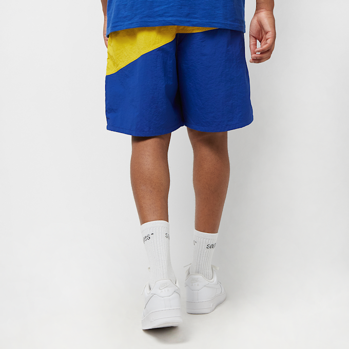Mitchell & Ness NBA Nylon Utility Short Golden State Warriors blauw 24397 2