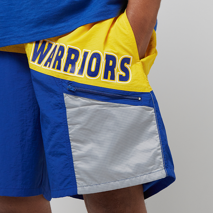 Mitchell & Ness NBA Nylon Utility Short Golden State Warriors azul 24397 3
