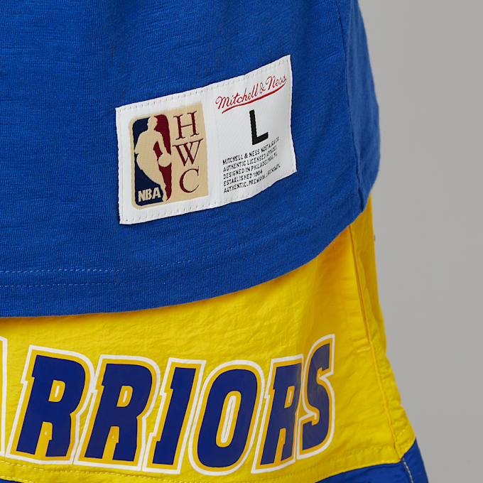 Mitchell & Ness NBA Legendary Club Tee Golden State Warriors bleu 24399 4