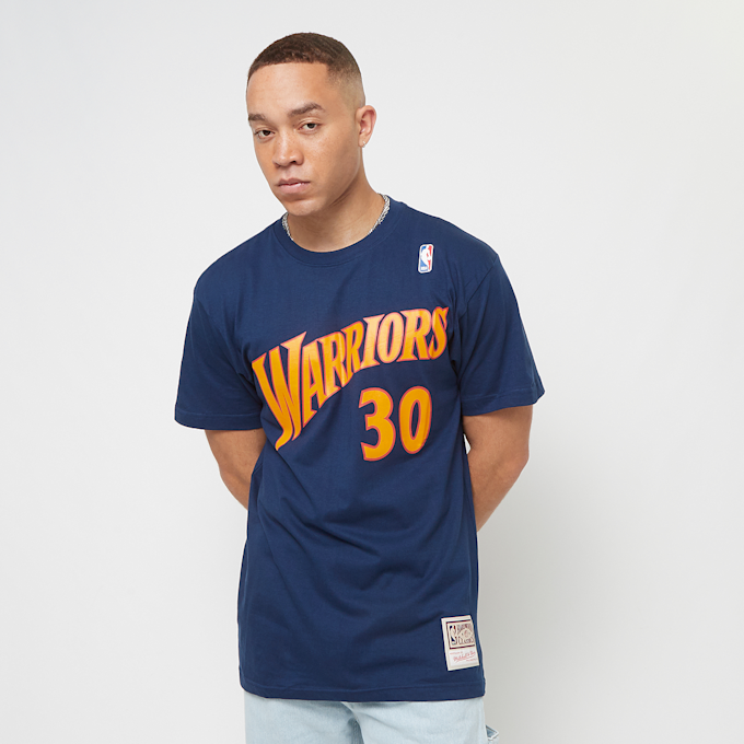 Mitchell & Ness NBA N&N Tee Warriors Stephen Curry Golden State Warrior blauw 24402 1