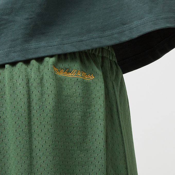 Mitchell & Ness Branded Diamond Script Short vert 24405 5