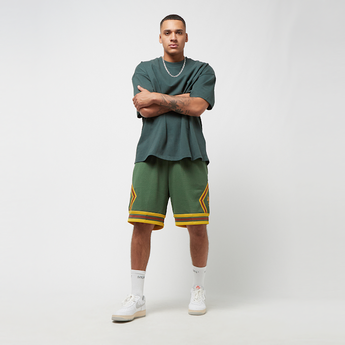 Mitchell & Ness Branded Diamond Script Short vert 24405 6