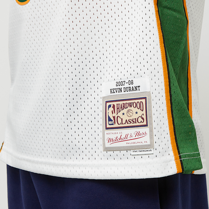 Mitchell & Ness NBA Swingman Jersey Seattle Supersonics 2007-08 Kevin Durant blanc 24408 5
