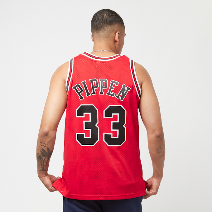 Mitchell & Ness NBA Chicago Bulls - Scottie Pippen Swingman Jersey rot 24410 2
