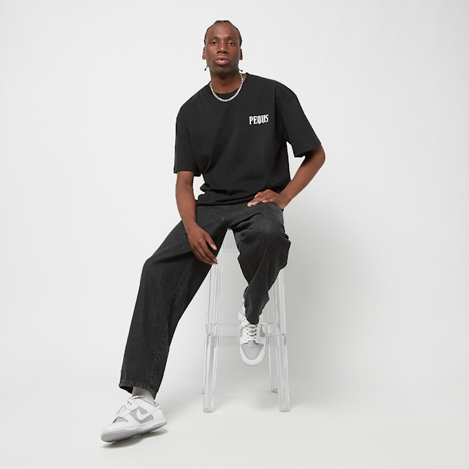 PEQUS Island of Heartbreaks Chrom T-Shirt preto 24432 6