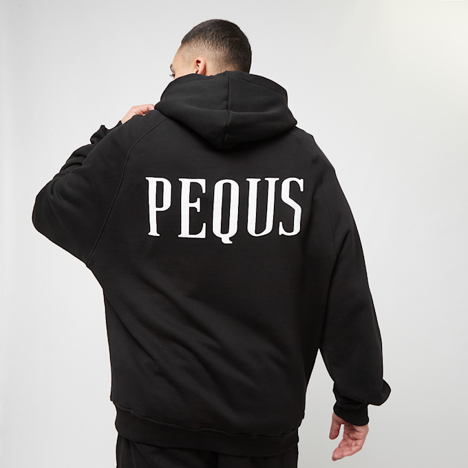 PEQUS Back Logo Hoodie negro 24435 1