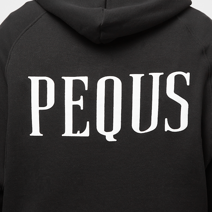 PEQUS Back Logo Hoodie czarny 24435 5