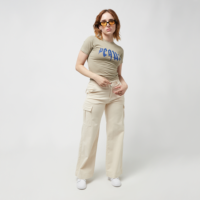 PEQUS Fitted Mythic Logo T-Shirt beige 24473 4