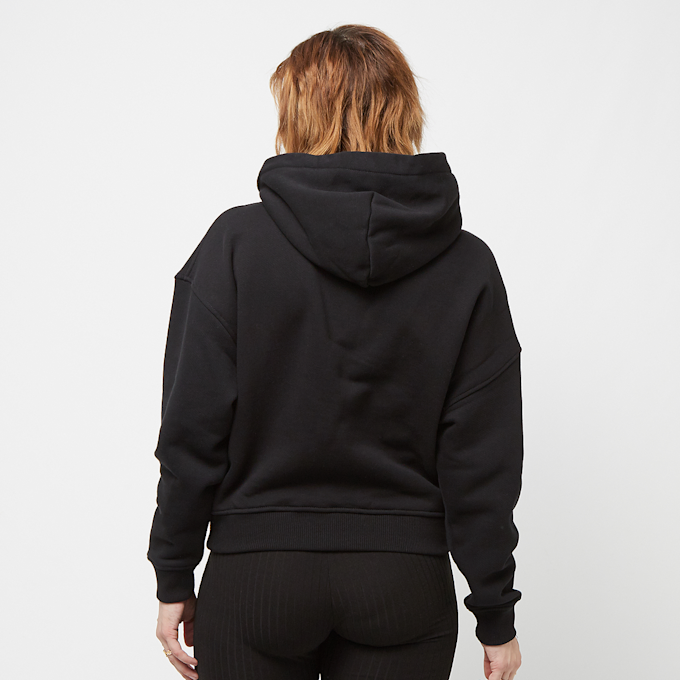 PEQUS Cropped Medusa Graphic Hoodie noir 24476 2