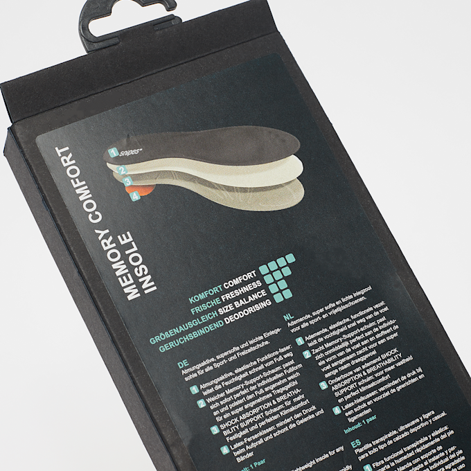 SNIPES Memory Comfort Insole nero 24482 4