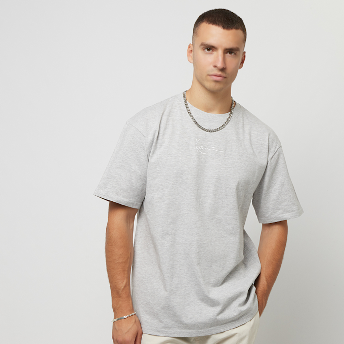 Karl Kani Small Signature White Logo Tee cinzento 24545 1