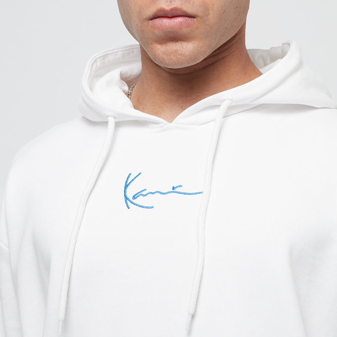 Karl Kani Small Signature Blue Logo Hoodie schwarz 24549 3