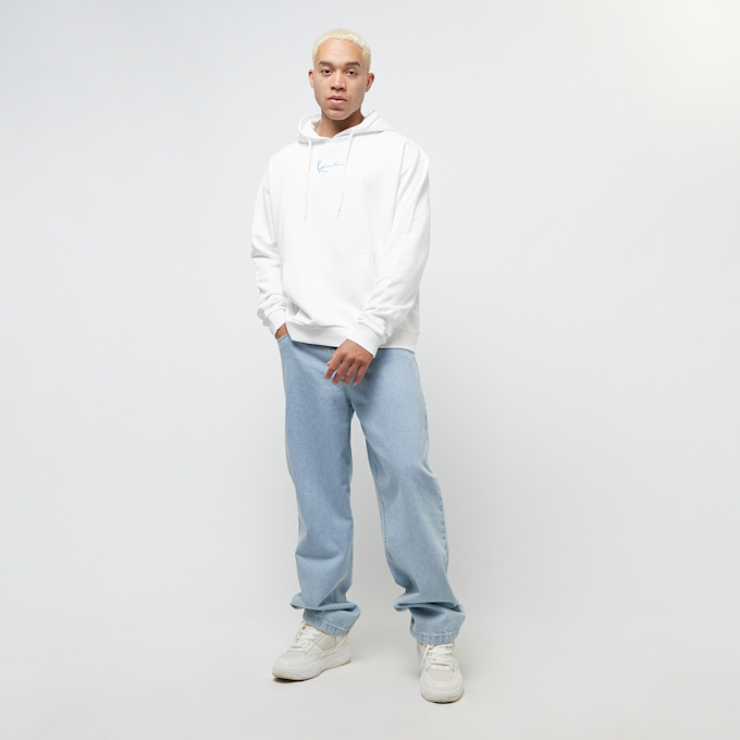 Karl Kani Small Signature Blue Logo Hoodie zwart 24549 4