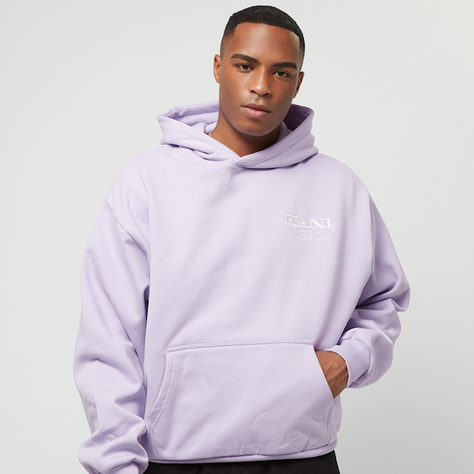 Karl Kani Chest Retro Oversized Heavy Sweat Hoodie fioletowy 24554 1