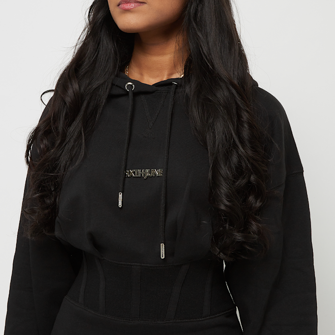 Sixth June Corset Jersey Dress negro 24579 3