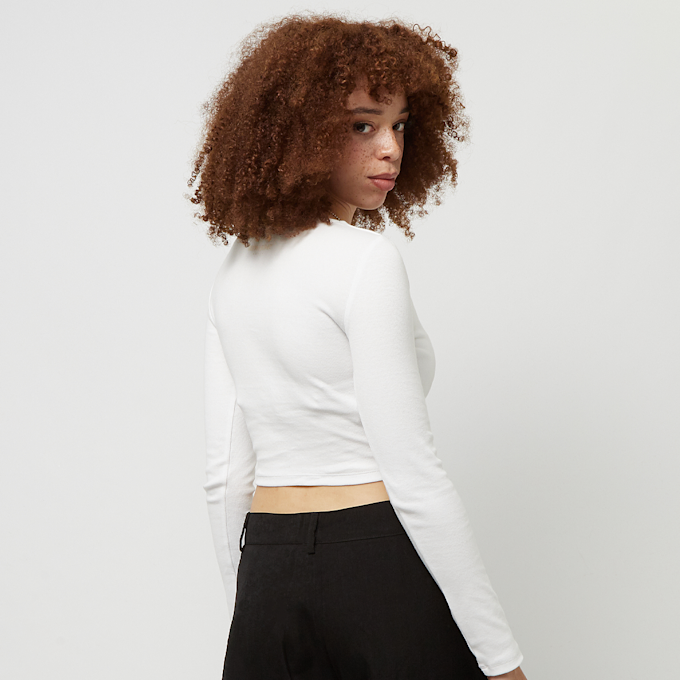 Sixth June Long Sleeve Corset Top biały 24584 2